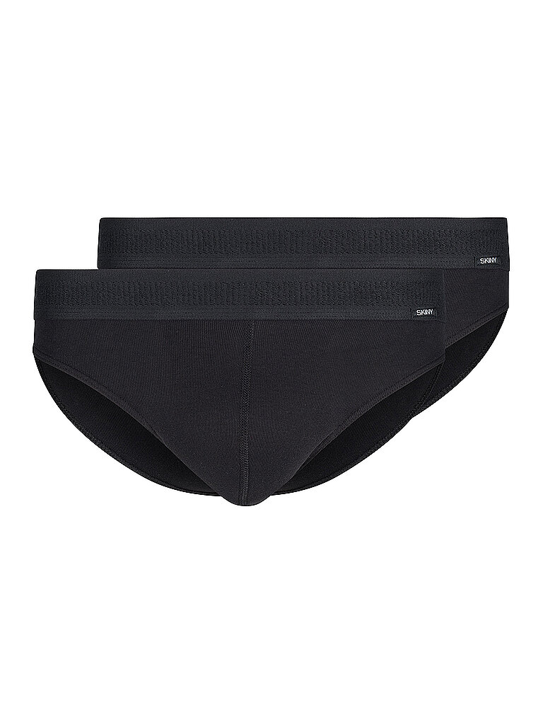 Slip lot de 2 COTTON RETRO noir noir M