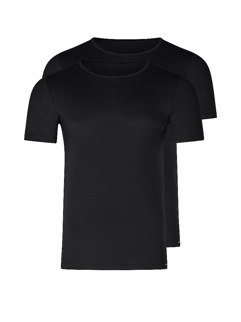 T-shirt lot de 2 noir noir XXL