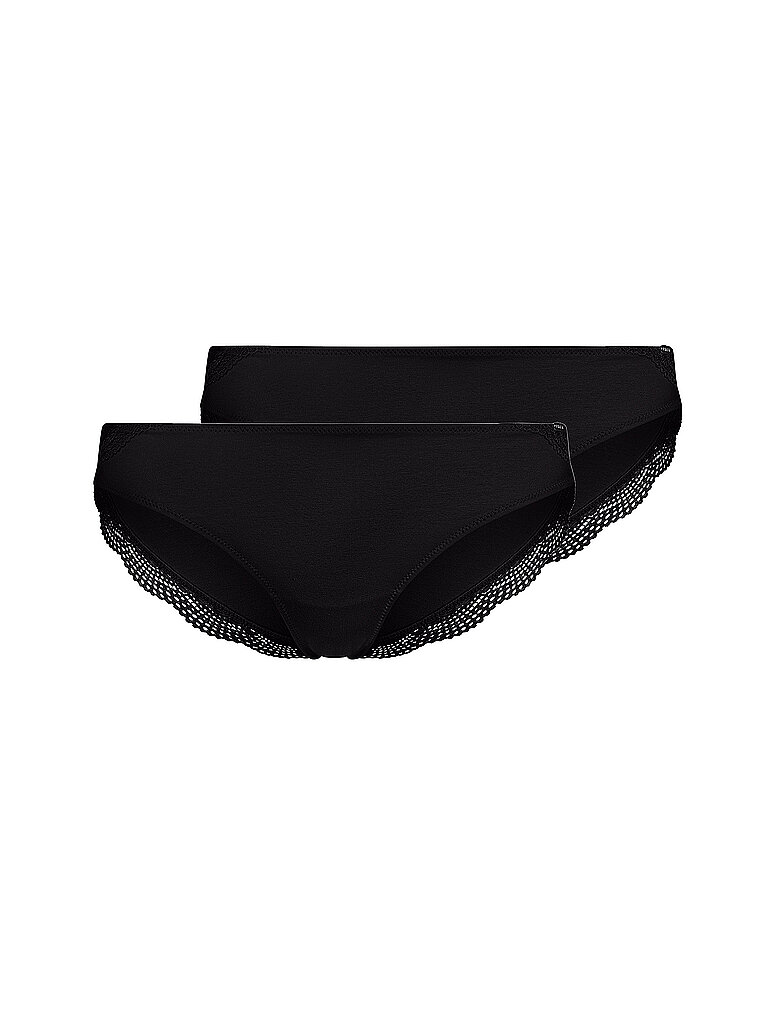 Slip lot de 2 CLASSICOTTON noir noir 36