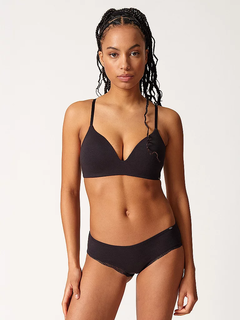 Skiny Classicotton Non-Wired Bra Black 80C 6