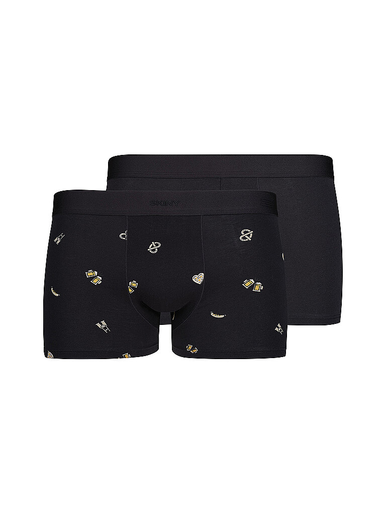 Lot de 2 slips COTTON MULTIPACK beerfestival selection noir S