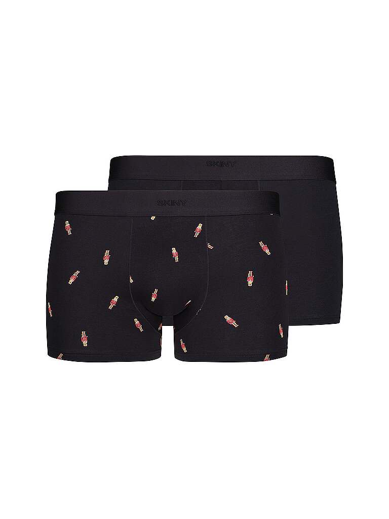 Pants Lot de 2 COTTON MULTIPACK nutcrackers selection noir L