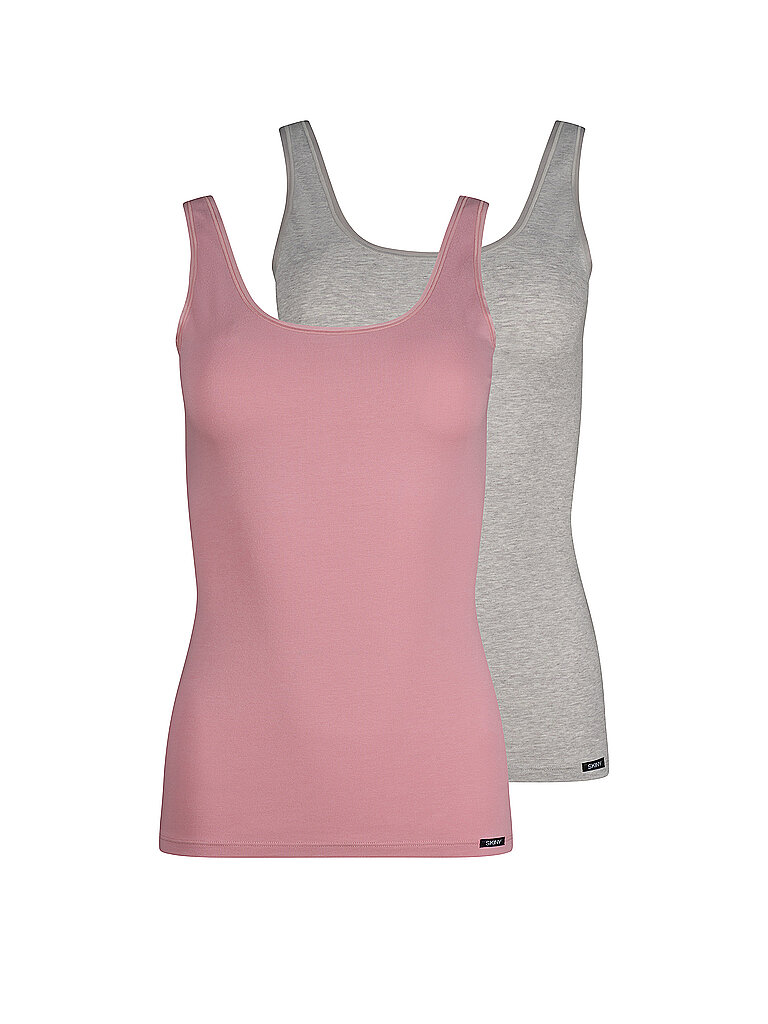 Top Lot de 2 ADVANTAGE COTTON zephyr melange selection rose 42