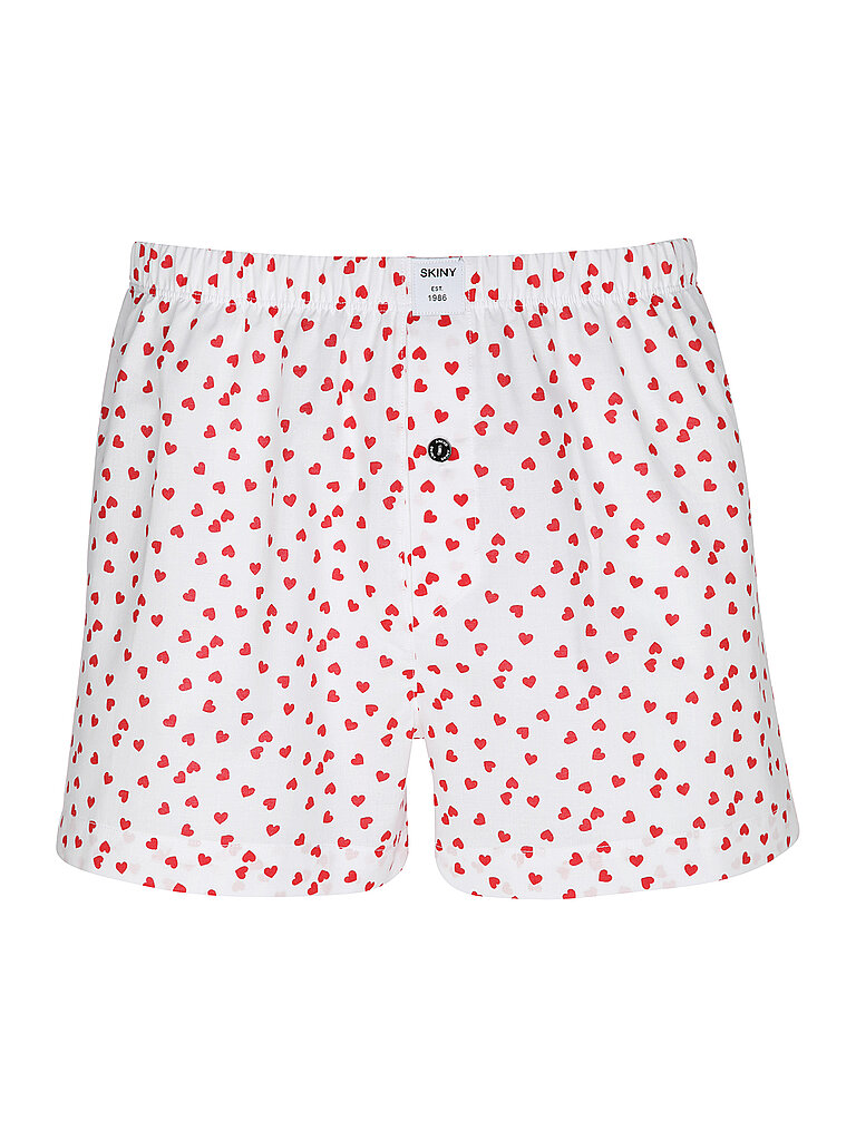 Boxershorts BOXERSENSATION vday hearts blanc M