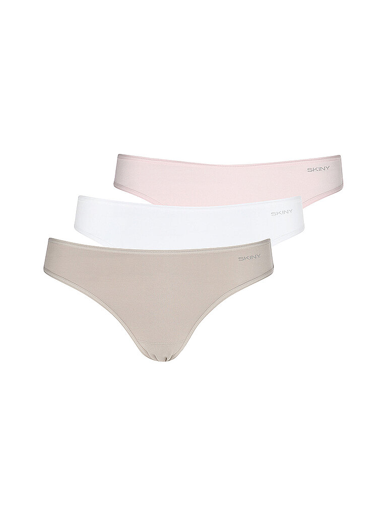 Slips Rio Lot de 3 ADVANTAGE COTTON STRETCH whitelilacgoat selection rose 36