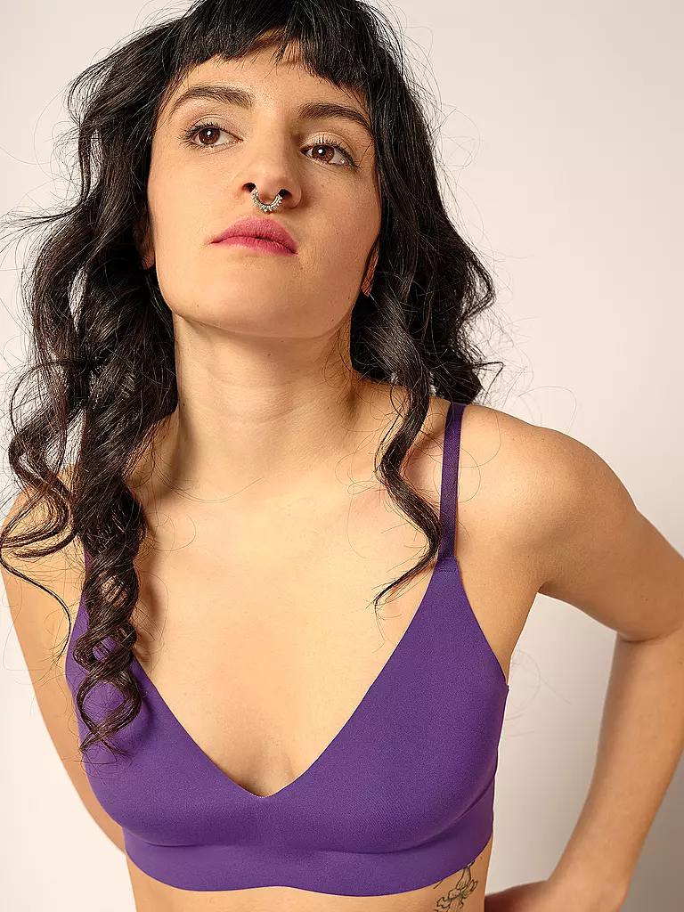 SKINY | BH gefüttert MICRO ESSENTIALS amethyst | Lilas