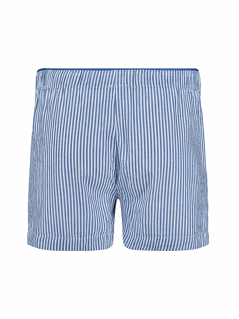 SKINY | Boxershorts à micro-rayures bleues | 