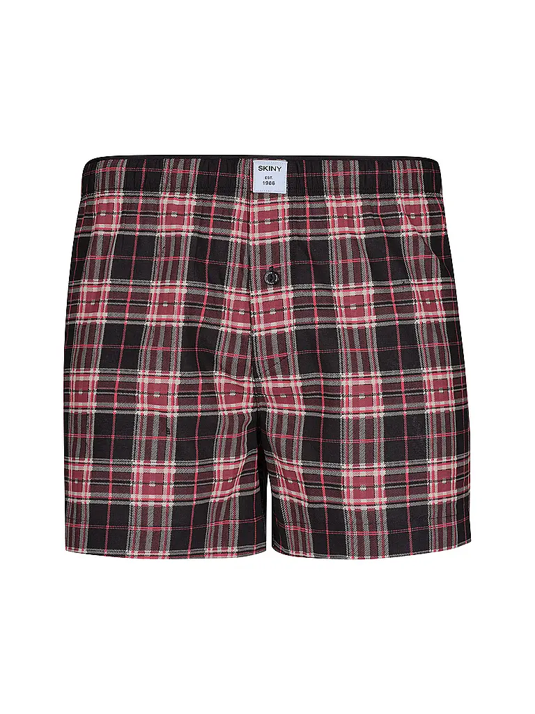 SKINY | Boxershorts xmas blackcheck | Noir
