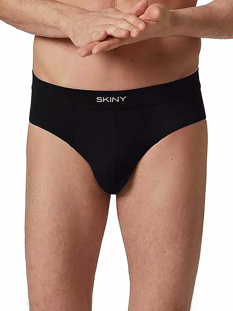 SKINY | Brasil Slip Coton Bio Deluxe Anthra | schwarz