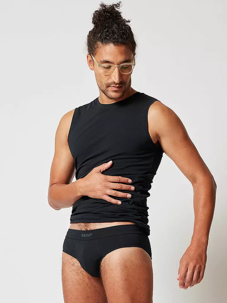 SKINY | Brasil Slip Coton Bio Deluxe Anthra | 
