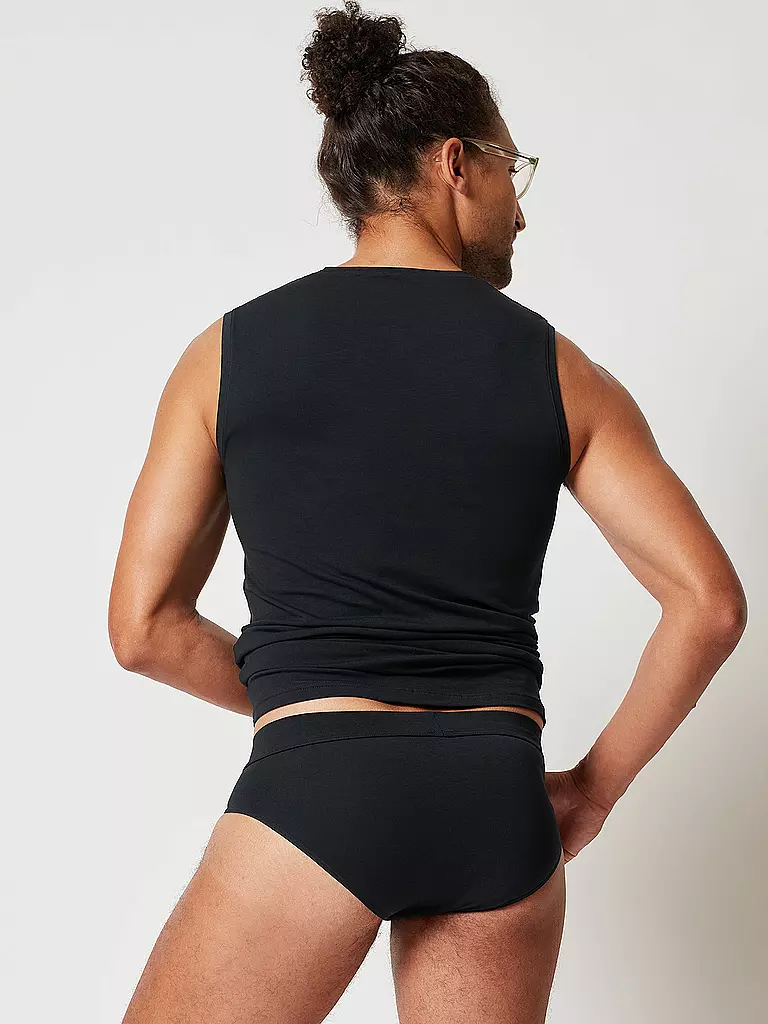 SKINY | Brasil Slip Coton Bio Deluxe Anthra | 