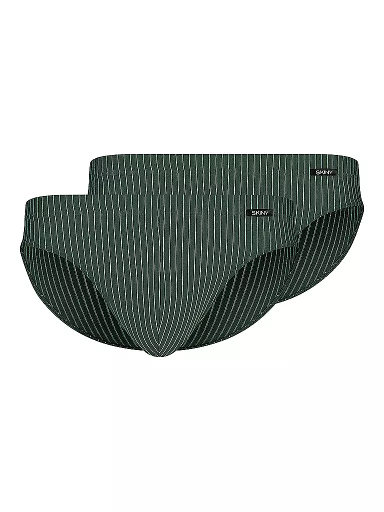 SKINY | Brasil Slip lot de 2 olive stripes | Olive
