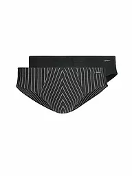 SKINY | Slip lot de 2 blue jewel stripes | Noir