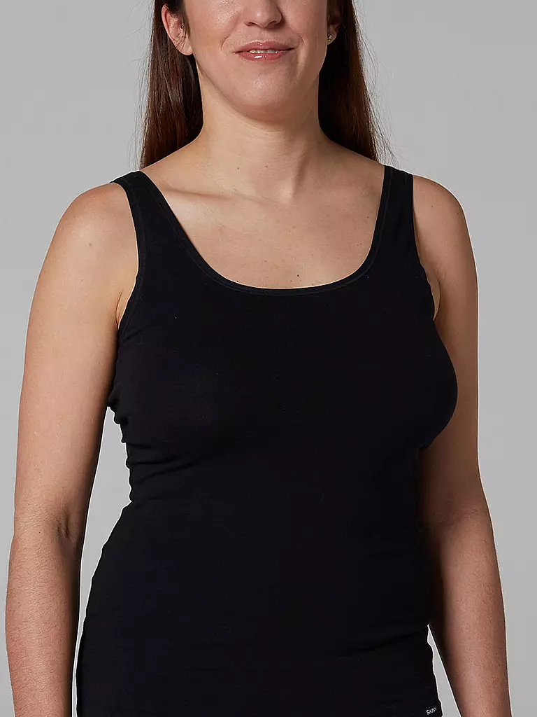 SKINY | Lot de 2 débardeurs "Advantage Cotton" (Noir) | Noir
