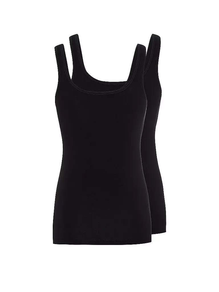 SKINY | Lot de 2 débardeurs "Advantage Cotton" (Noir) | Noir
