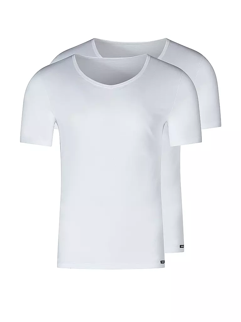 SKINY | Lot de 2 T-shirts | Blanc