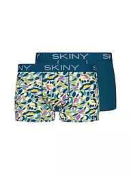 SKINY | Pants 2er Pkg. lapisblue stripes selection | Pétrole