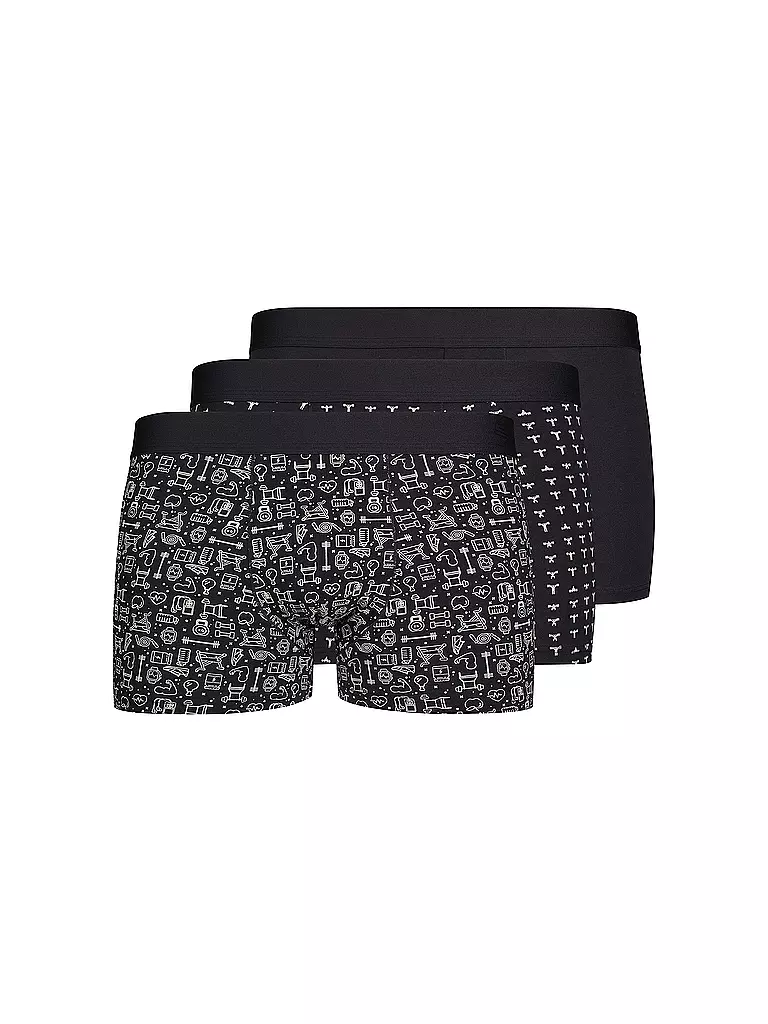 SKINY | Pants Lot de 3 fitness selection | schwarz