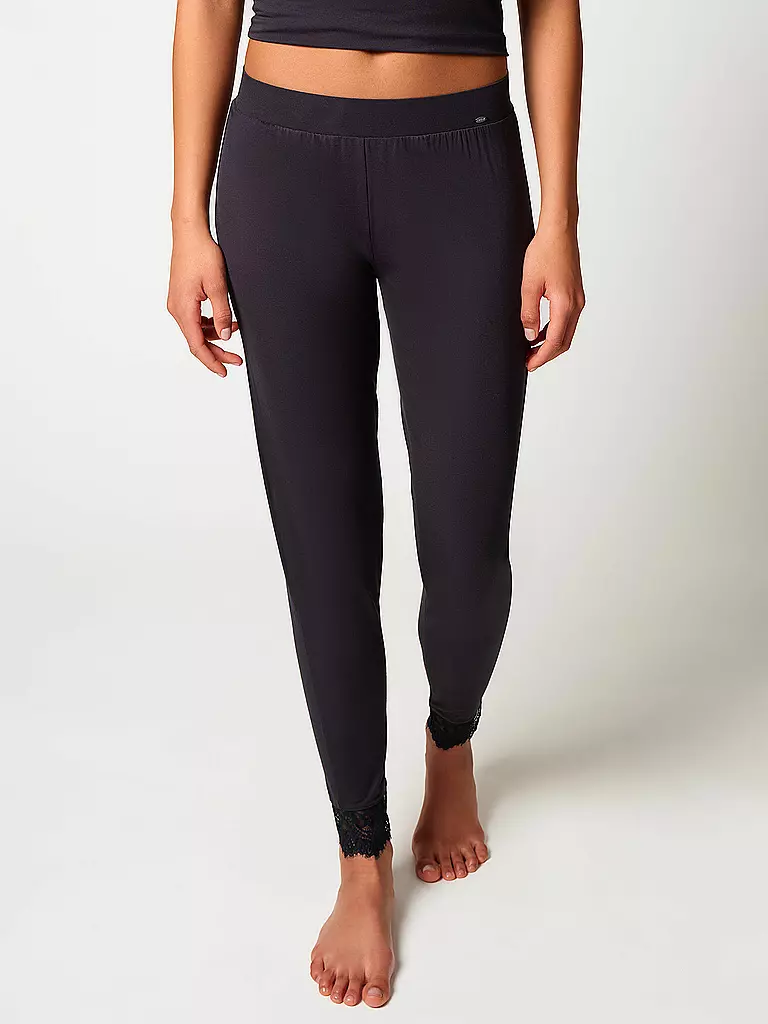 SKINY | Pyjamahose NIGHT IN SKINY noir | schwarz