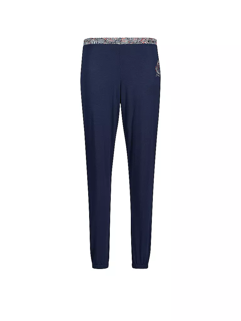 SKINY | Pyjamahose | Bleu foncé