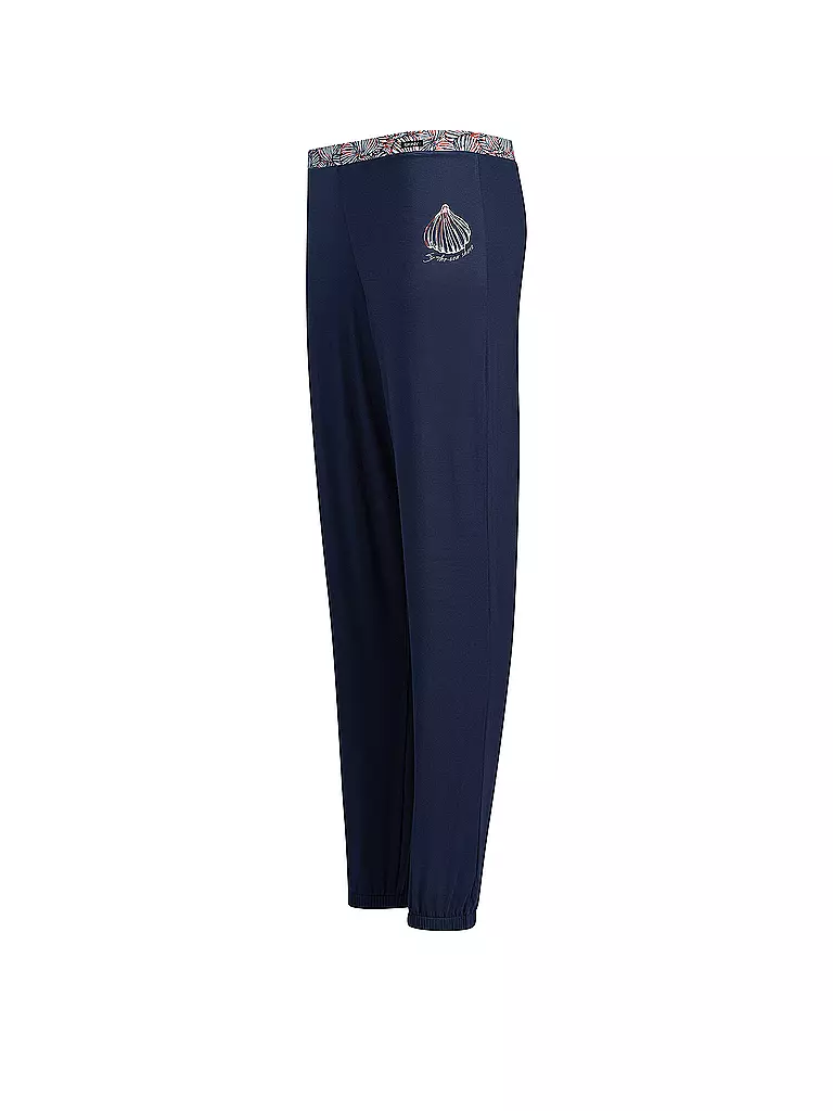SKINY | Pyjamahose | Bleu foncé