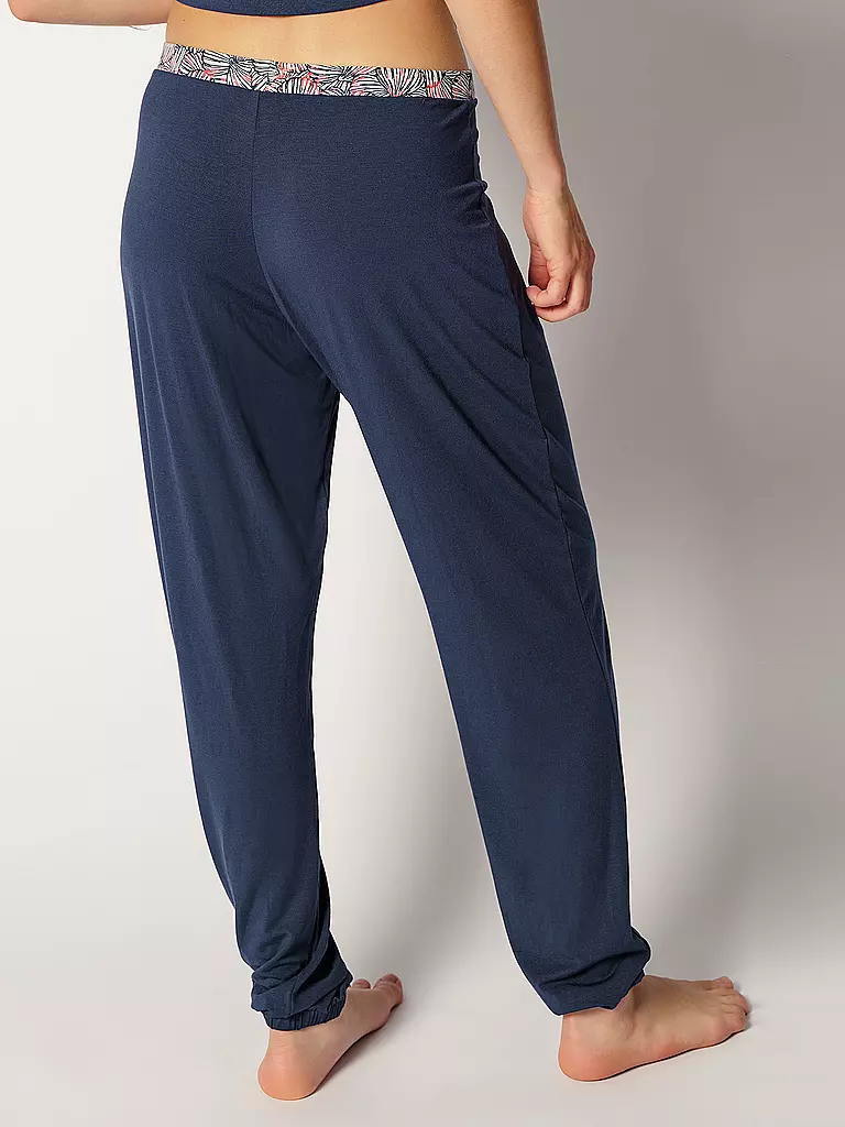 SKINY | Pyjamahose | Bleu foncé