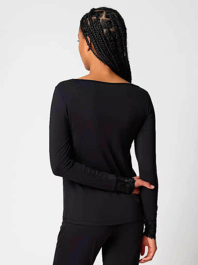 SKINY | Pyjamashirt NIGHT IN SKINY noir | 