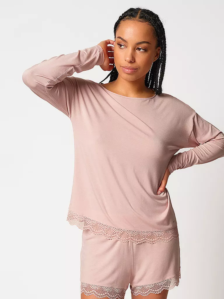SKINY | Pyjamashirt rose smoke | Rose