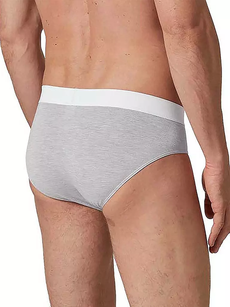 SKINY | Slip " Bamboo Deluxe " gris pierre chiné | 