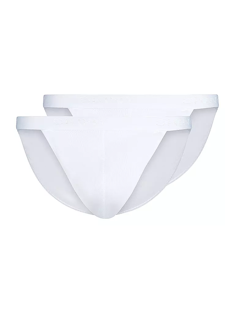 SKINY | Slip - Tanga lot de 2 blanc | Blanc