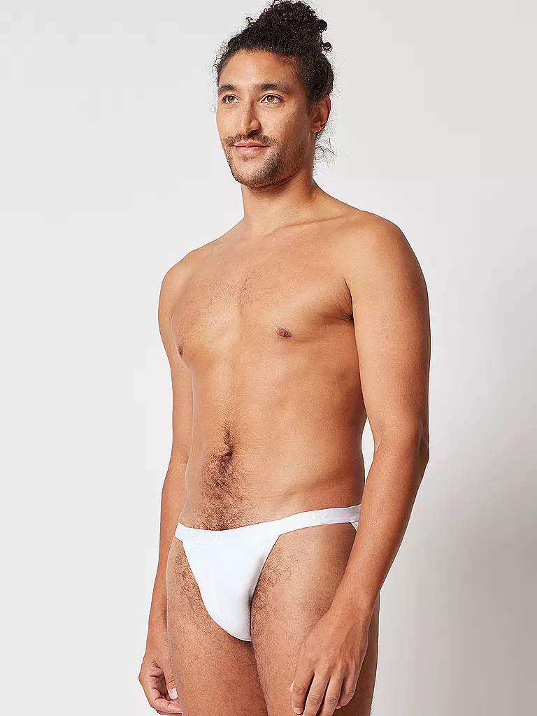SKINY | Slip - Tanga lot de 2 blanc | Blanc