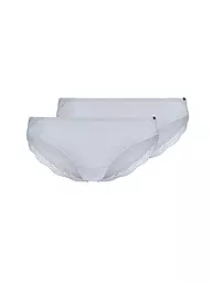 SKINY | Slip lot de 2 gris chiné | Blanc
