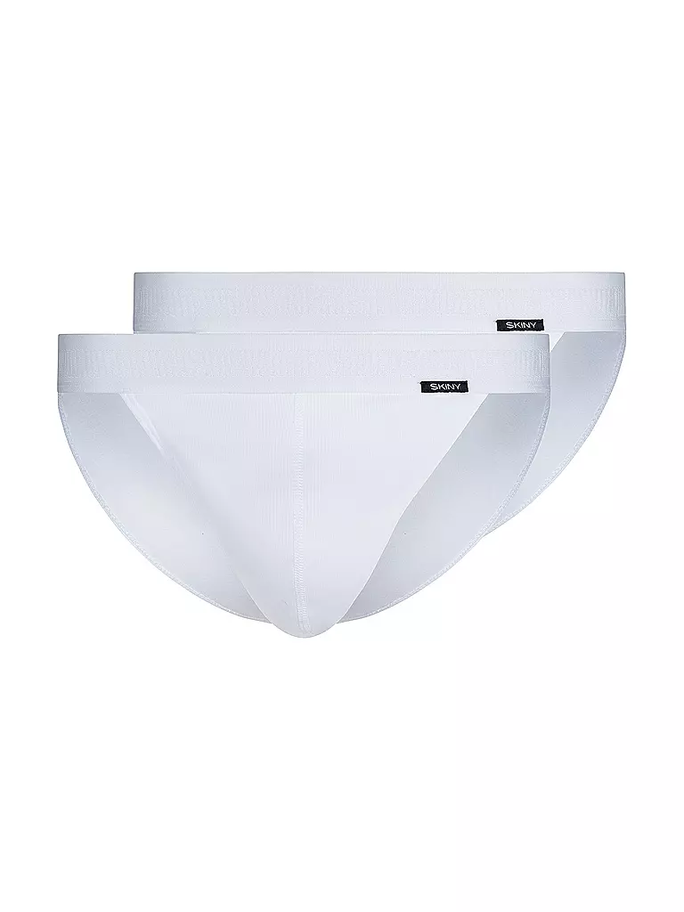 SKINY | Slip lot de 2 blanc | Blanc