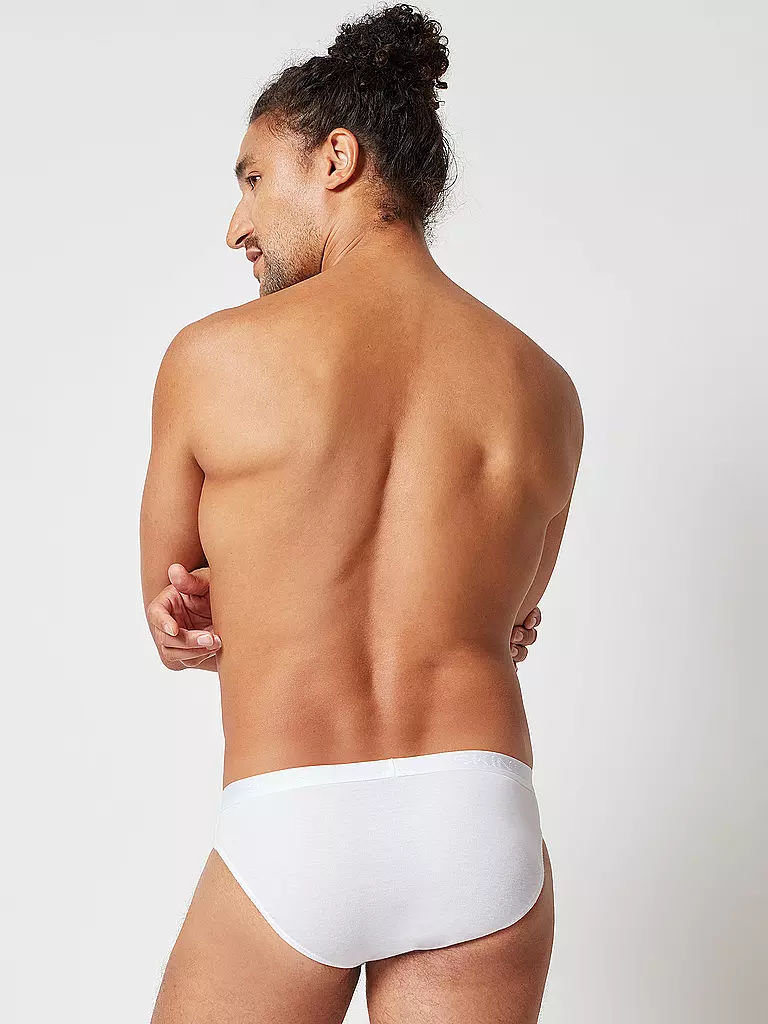 SKINY | Slip lot de 2 blanc | Blanc