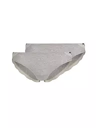 SKINY | Slip lot de 2 gris chiné | Gris clair