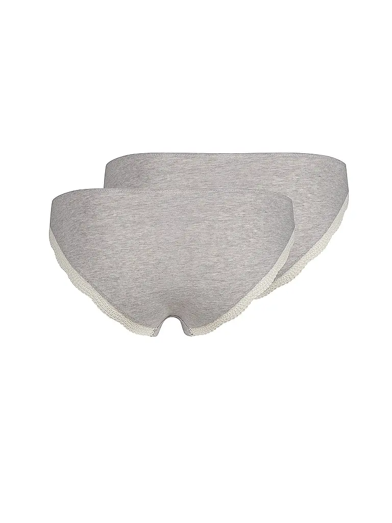 SKINY | Slip lot de 2 gris chiné | hellgrau