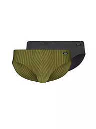 SKINY | Slip lot de 2 blue jewel stripes | Vert