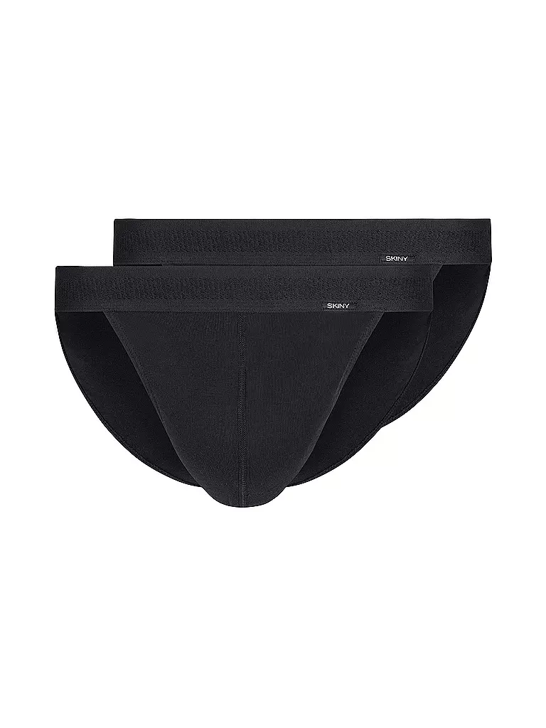 SKINY | Slip lot de 2 noir | schwarz