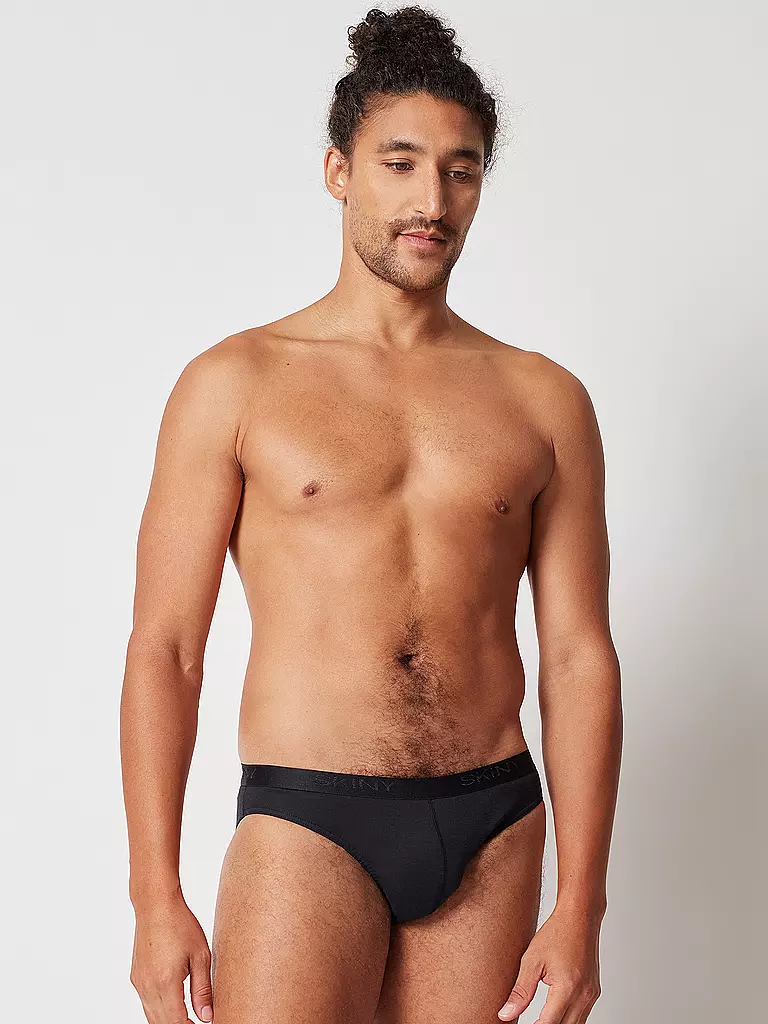 SKINY | Slip lot de 2 noir | Noir