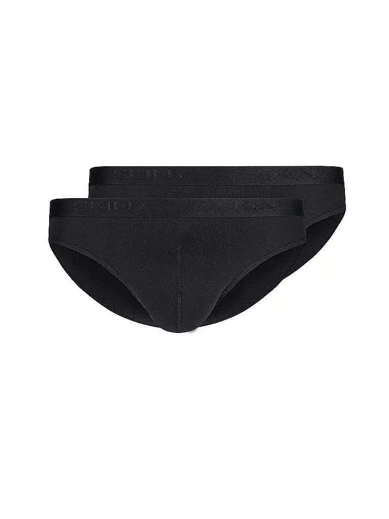 SKINY | Slip lot de 2 noir | Noir