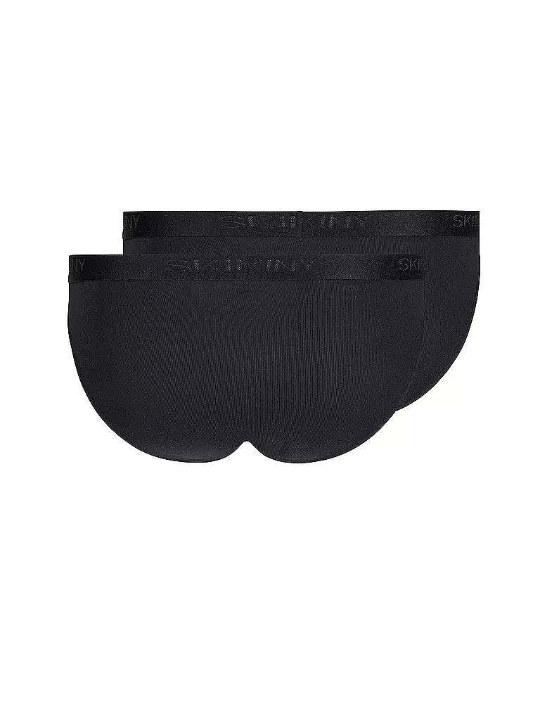 SKINY | Slip lot de 2 noir | Noir