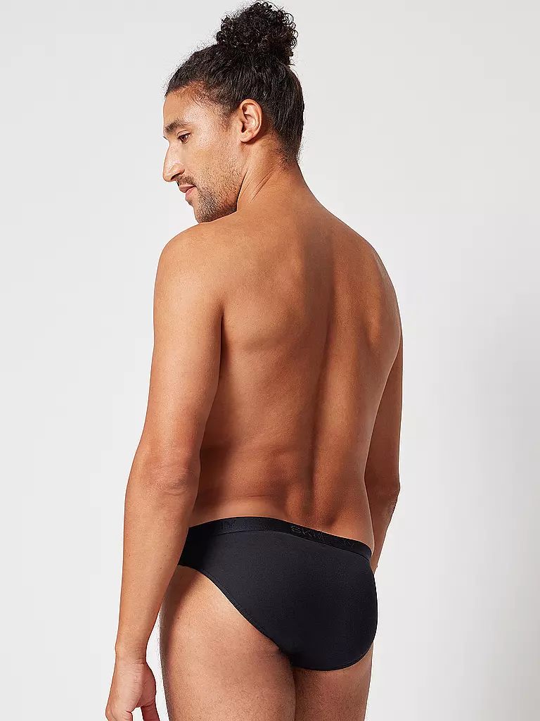 SKINY | Slip lot de 2 noir | Noir