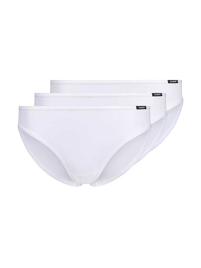 SKINY | Slip lot de 3 ESSENTIALS blanc | weiss