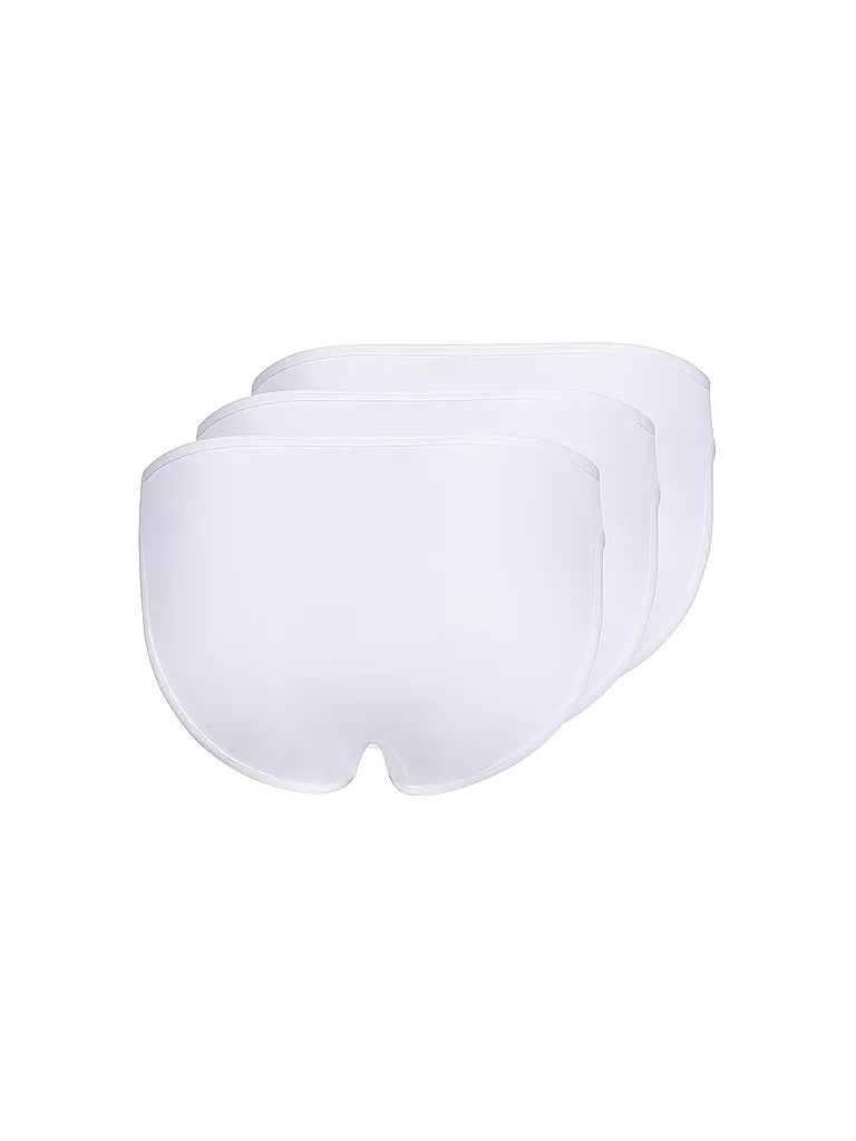 SKINY | Slip lot de 3 ESSENTIALS blanc | 