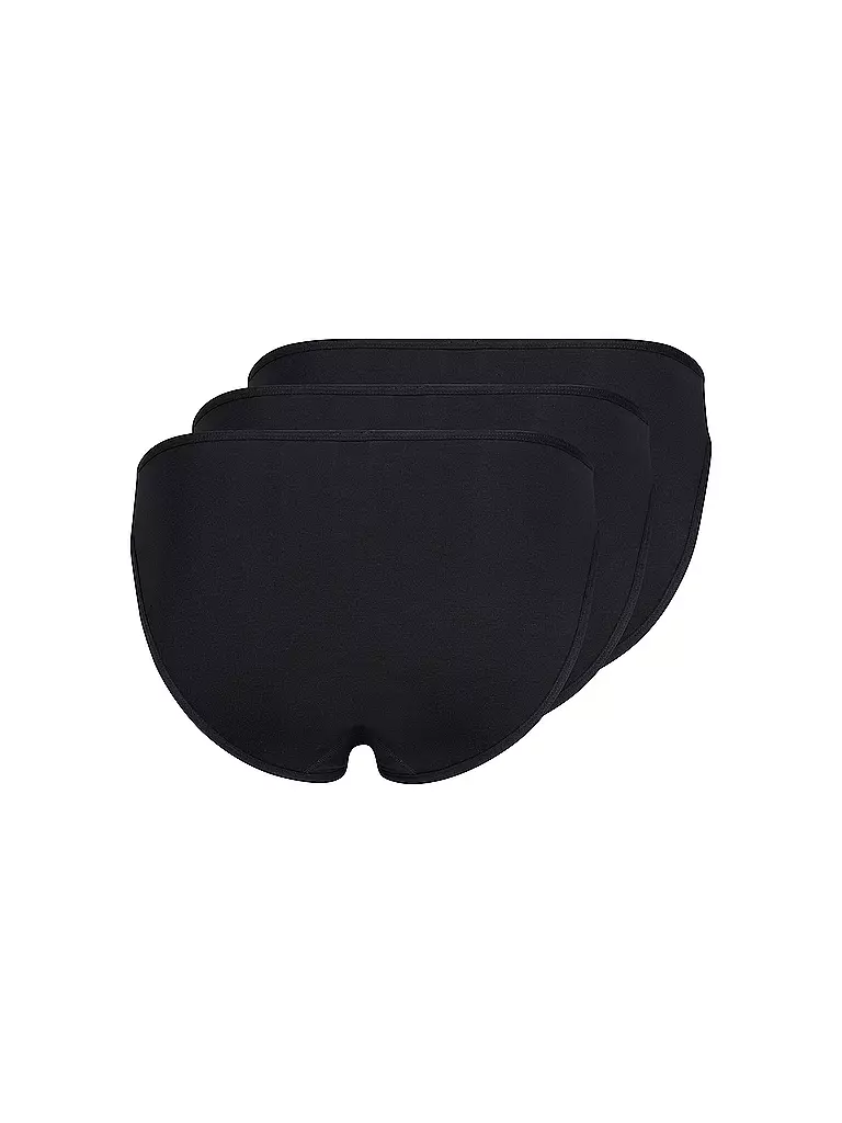SKINY | Slip lot de 3 ESSENTIALS noir | 