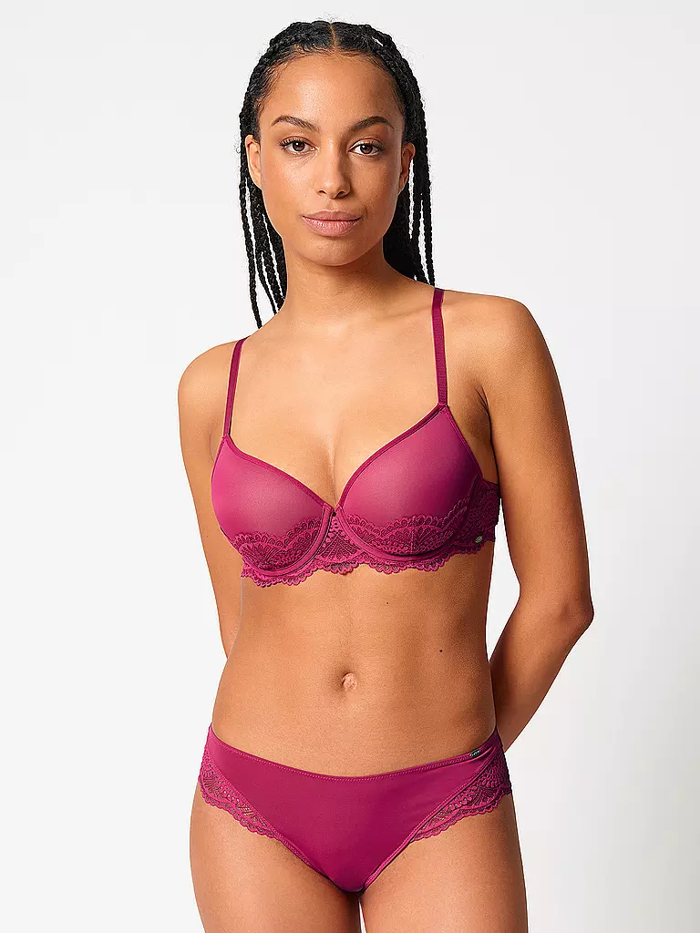 SKINY | Soutien-gorge rembourré à armatures sangria | rot