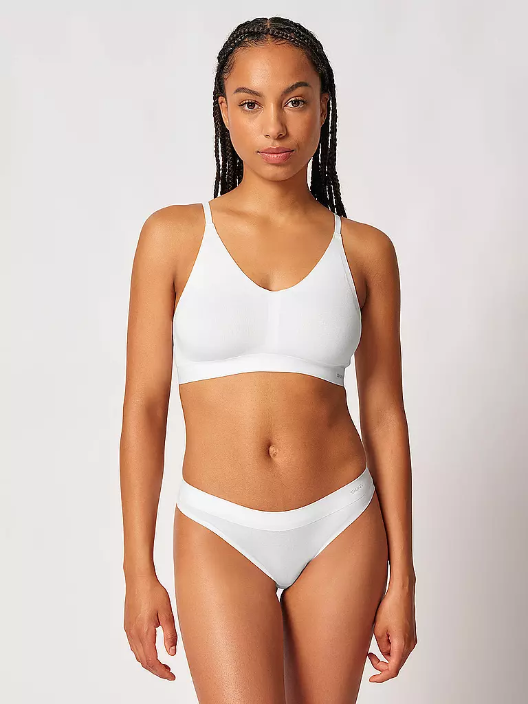 SKINY | Soutien-gorge sans armatures blanc | Blanc
