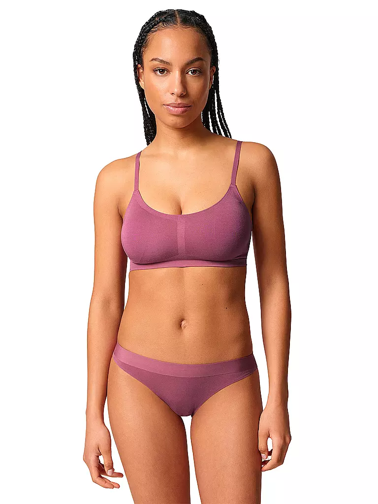SKINY | Soutien-gorge sans armatures deco rose | 