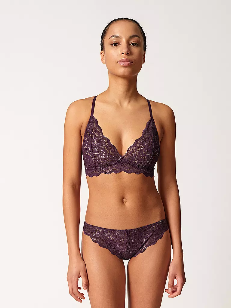 SKINY | Soutien-gorge souple WONDERFULACE Mystic Gold | beere