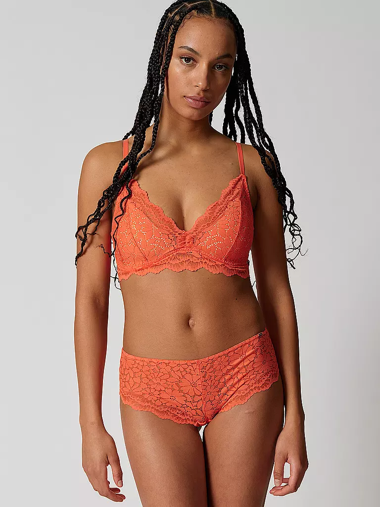SKINY | Soutien-gorge triangle rembourré cheeky flamingo | orange